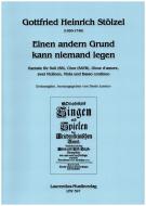 Einen andern Grund kann niemand legen 