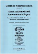 Einen andern Grund kann niemand legen 
