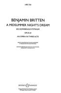 A Midsummer Night's Dream Op. 64 