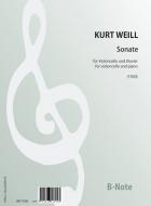 Sonata for violoncello and piano (1920) 