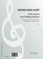 Suite d'après Jean Philippe Rameau B77 