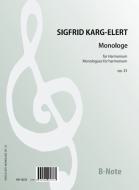 Monologues for harmonium op.33 