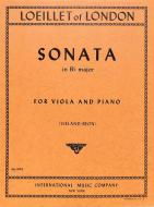 Sonata in B flat major 