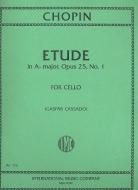 Etude A flat major op. 25/1 