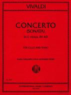 Concerto in E minor 