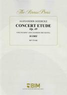 Concert Etude op. 49 Standard
