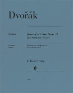 Serenade in E major op. 22 - Score 