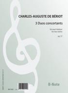 3 Duos concertants for two violins op. 57 