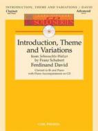 Introduction, Theme and Variations 
