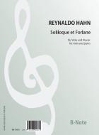 Soliloque et Forlane for viola and piano 