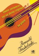 Quatre Variations sur un theme original op. 7 