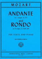 Andante in C major K. 315 & Rondo in D major K. Anh. 184 