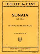 Sonata E Minor 