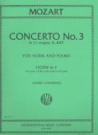 Concerto No. 3 in Eb Major KV447 For Horn And Piano 