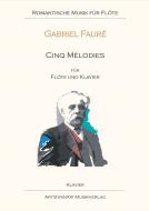 Cinq mélodies Op.58 