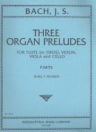 3 Organ Preludes 