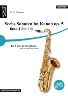 Sechs Sonaten im Kanon op. 5 