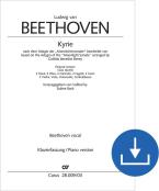 Kyrie basado en el Adagio de la llamada "Sonata Claro de Luna" op. 27,2 (1. Satz) Download