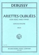 Ariettes oubliées for High Voice 
