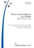 Religious Vocal Works in 5 volumes: Vol. 3 