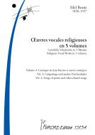 Religious Vocal Works in 5 volumes: Vol. 4 