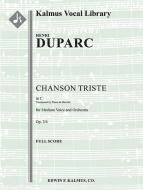 Chanson Triste 