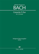 Concerto in F major for two harpsichords Download
