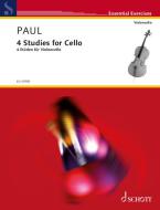 4 estudios para violonchelo 