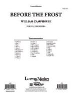 Before The Frost 