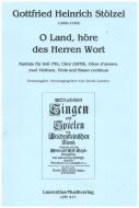 O Land, höre des Herren Wort 