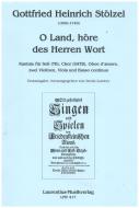 O Land, höre des Herren Wort 