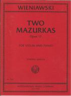 Two Mazurkas op. 12 