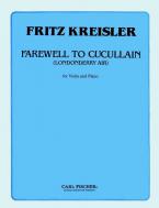 Farewell to Cucullain (Londonderry Air) 