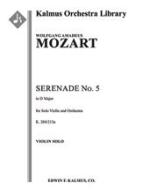 Serenade No. 5 in D, K. 204/213a 
