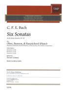 6 kleine Sonaten 2 - Sonaten 4-6 für Oboe, Fagott und Klavier 