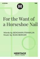 For the Want of a Horseshoe Nail 