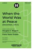 When the World Was at Peace 