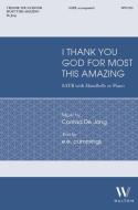 i thank You God for most this amazing 