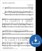 Sag, Hirte, wo gehest du hin Download