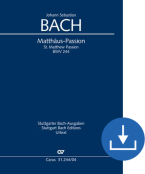 Pasión de San Mateo BWV 244, BWV3 244.2 Download