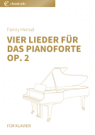 Vier Lieder für das Pianoforte op. 2 