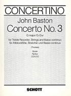 Concerto No. 3 G Major 