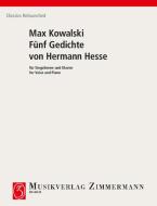 5 poemas de Hermann Hesse op. 14 Download