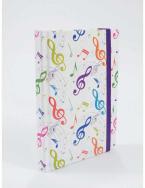 Cuaderno g-clef colorido A6 