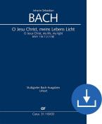 O Jesu Christ, my life's light BWV 118, BWV3 118.1-2 Download
