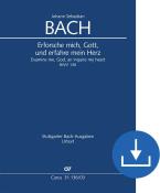 Examíname, Dios, y conoce mi corazón BWV 136 Download