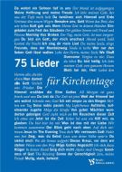 75 Lieder für Kirchentage - Grossdruckausgabe 