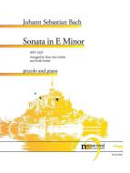 Sonata in E Minor BWV 1023 