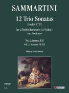 12 Sonatas en trío 1 