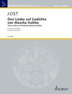 3 Lieder sobre poemas de Mascha Kaléko Standard